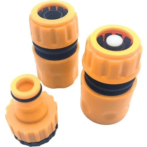 3Pcs Garden lawn Water Hose pipe Connector fitting Tap adaptor SET 1/2inch