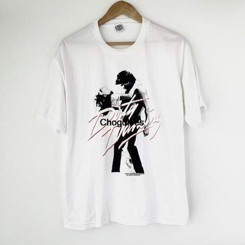 1987 Dirty Dancing Vintage Movie Euro Pomo Tee 80s 1980s Patrick Swayze