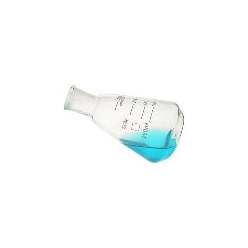 Quartz Erlenmeyer Flask 50ml 100ml 150ml 250ml high temperature resistance can be customized