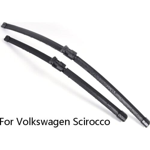Car Windshield Wiper Blades For Volkswagen Scirocco from 2008 to 2015 Car Windscreen wiper Rubber