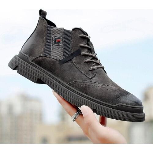 Male leather new zapatos mens shoes spring hombre causal men breathable casuales flat masculino man informales cuero sapatos de