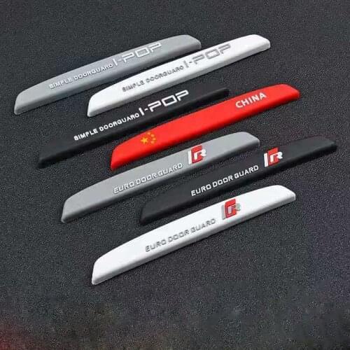 Anti-collision Car Bumper Carbon Fibre Protector Corner Guard Scratch Rubber Sticker for Audi BMW Mercedes-Benz Honda Toyota