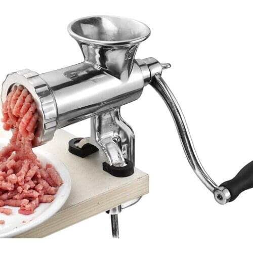 Heavy Duty Meat Mincer Grinder Manual Hand Sausage Stuffer Manual Meat Grinders Picadora Portatil Kitchen Gadgets EE50