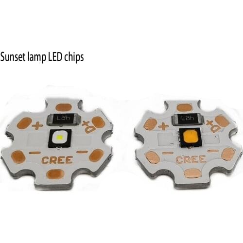 LED chips 3W 5V SMD USB High power light bead white warm yellow 6000K 4000K 1800K 100pcs for Sunset lamp