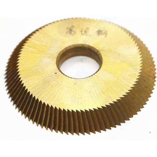 Titanium defu 16x60x6mm Key Cutting Blade For 238BS/2AS /RH-2/BW-9 Horizontal Key Disk Cutter Locksmith milling cutter 60*16*6mm
