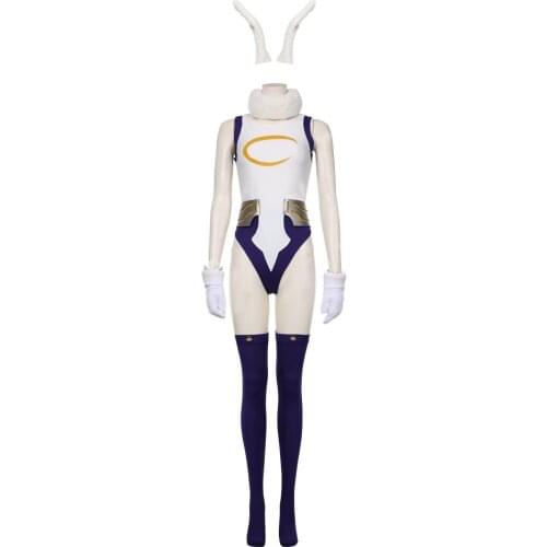 My hero Academic Miruko Cosplay Costume Rabbit Jumpsuit Bunny Girl Cosplay Bodysuit Rompers Costume Suit Women