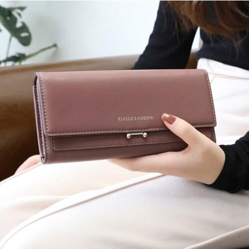 Women Long Clutch Wallet Large Capacity Wallets Female Purse Lady Purses Phone Pocket Card Holder Fashion Carteras