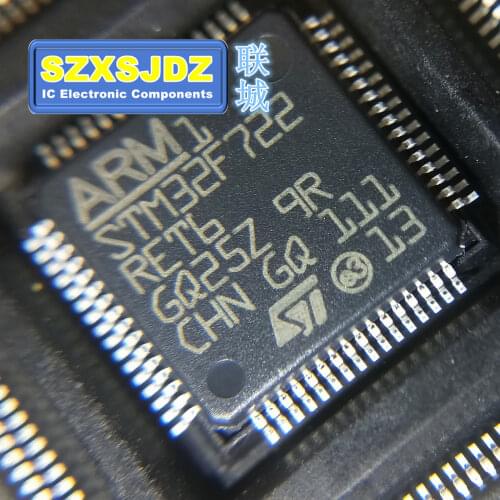 1pcs/lot STM32F722RET6 MCU 32BIT 512KB FLASH LQFP64 32F722RET6 New original