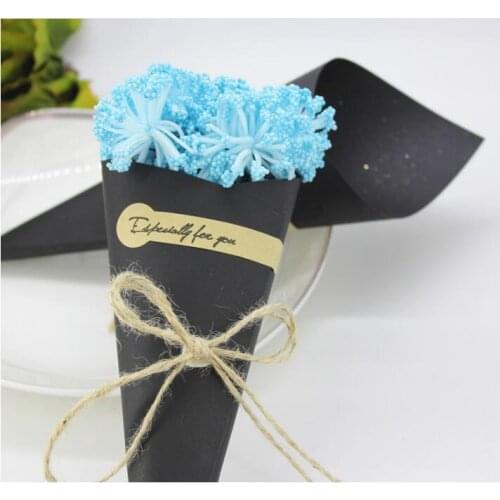 100PCS ice cream shape cone Candy Paper wedding Favors Baby shower box Souvenirs Supplies