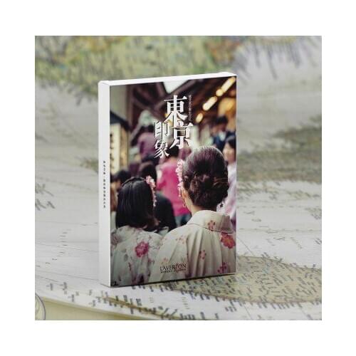 30Sheets/LOT Take a trip to Tokyo postcard /Greeting Card/wish Card/Fashion Gift