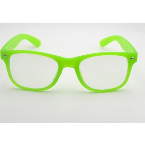 Green Frame Star Diffraction 3D Glasses