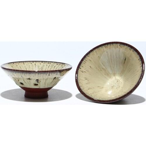 60ml Japanese Style Junyou Zisha Glazed Teacup