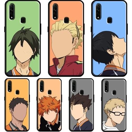 Haikyuu Karasuno Volleyball Anime Case For OPPO A53 A31 2020 A5 A9 A15 A52 A72 A92 A1K A83 A91 A5S Find X3 Pro Reno 2Z Cover