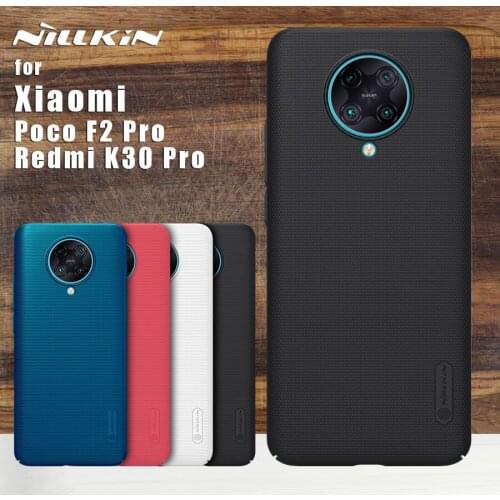 Nillkin For Xiaomi Poco F2 Pro case Frosted full 360 Phone Case Lens Protective Back Cover For Xiaomi Redmi K30 Pro