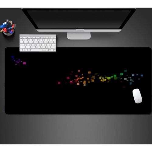 Colorful Sky Mousepad Print Game Large Lock Mouse Pad Notebook Computer Keyboard Mat PC Game Padmouse Natural Rubber Pad