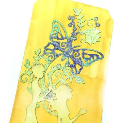 Julyarts Butterfly Branch Scrapbooking Tools Molde DIY Scrapbook Photo Album Embossing Decorative Paper Card Craft