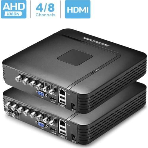 BESDER 4 Channel 8 Channel AHD DVR Surveillance Security CCTV Recorder DVR 4CH 720P / 8CH 1080N Hybrid DVR For Analog AHD IP