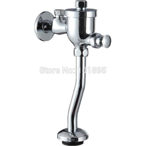 L16711 Brass Material Hand-pressing Type Urinal Flushing Valve with Checking Valve inside