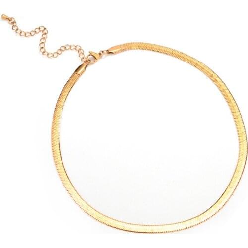 2021 Trendy Cold Snake Bone Necklace Alloy Necklace Choker Necklace for Women Accessories Fashion Jewellery