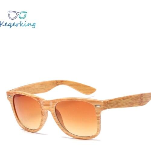 Fashion Imitation Wood sunglasses Square Retro Unisex Sunglasses Eyewears Female Lolita Hearts Shape Ladies Sun Glasses ZA-02