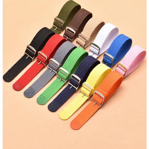 14mm 16mm 18mm 20mm 22mm Nylon Leinwand Band Strap NATO ZULU Armband Männer Frauen Gewebt armband Zubehör für Perlon Straps