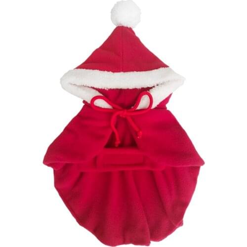 New Coming Christmas Pet Dog Clothes Winte Coat Clothing Santa Costume Pet Dog Christmas Clothes Cute Puppy Outfit For Dog