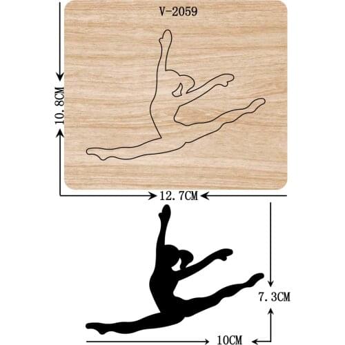 New wooden dies cutting dies for scrapbooking Multiple sizes V-2059