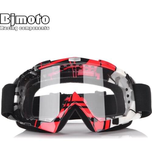 BJMOTO Motocross Goggles Gafas Sport Racing Motorcycle Glasses Sunglasses For Dirt Bike ATV Off Road Moto Helmet