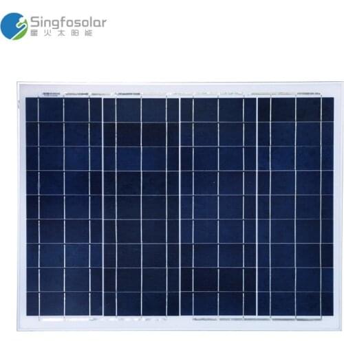 Panneau Solaire 100w 12v Batterie Solaire Photovoltaic Panels 50W 18V 2 Pcs/lot Marine Boat Yacht Caravan Camping Solar Light