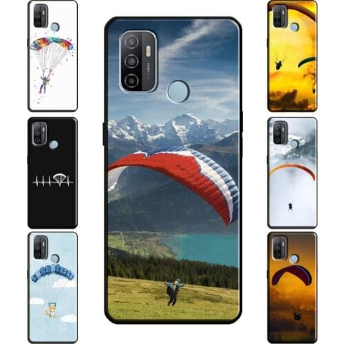 Paragliding Sport For OPPO A15 A91 A83 A53 A31 A9 A5 2020 A3S A5S A1K Find X3 Pro F5 F7 A52 A72 Phone Case
