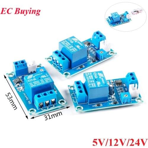 XH-M131 DC 5V 12V 24V Light Control Switch Photorelay Photoresistor Relay Module Detection Sensor brightness Automatic Control