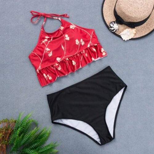 Swimwear Women Bikini High Waist Swimsuits Swimming Suit For Womens Push Up Bathing Suits Bandage rinting Biquini