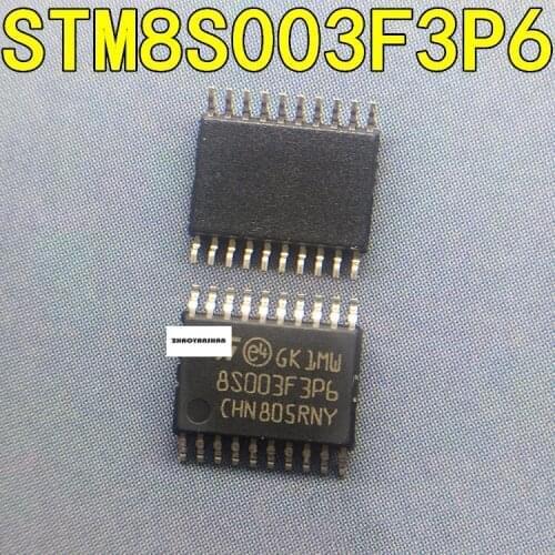 100pcs X STM8S003F3P6 STM8S003 TSSOP20 NEW Free Shipping