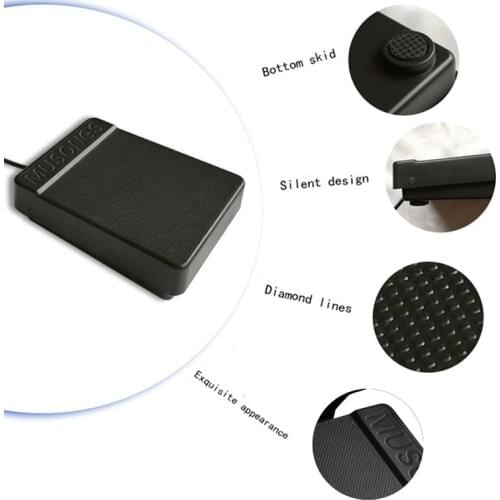 2020 Best Universal Electronic Piano Foot Sustain Pedal Controller Switch Compatible damper pedal Keyboards Musical Acessorios