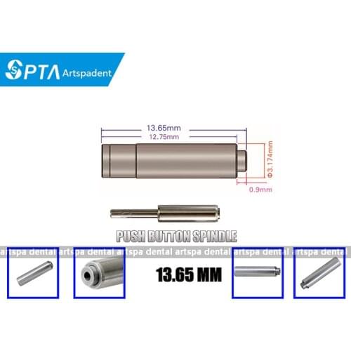 5pcs 13.65mm Dental Push spindle dental handpiece dental Shaft cartridge rotor spare parts