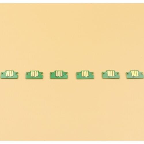 6 psc/set PFI 107 ink Cartridge Chip for Canon IPF 680 685 770 780 785 chip