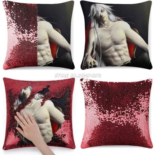 Kuroshitsuji Sequin Pillowcase Throw Pillow Case 40cmX40cm Butler Butler Tsukinokishi