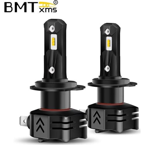 BMTxms Canbus H4 H7 LED Car Headlight 12000LM 9005 HB3 9006 HB4 H8 H9 H11 H1 H3 9012 50W 6500K High Power Auto Turbo Lamp