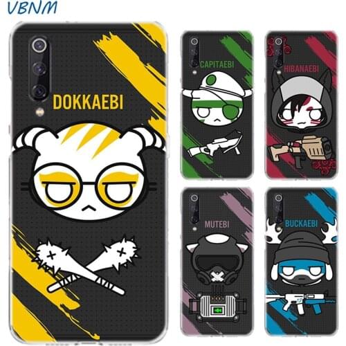 Rainbow Six Siege Bumper Case For Xiaomi MI Poco X3 NFC M3 Note 11 10 9 8 lite A3 S2 5X 6X CC9 CC9E 9SE 8SE 9T F1 Cover