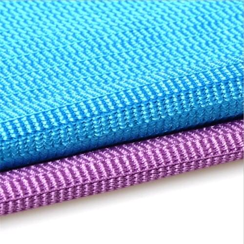 4 yards bright stairway plain weave fine checkered jacquard four-way stretch lycra and concave-convex mesh luggage