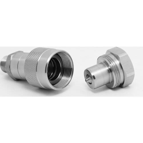 1pc NPT 3/8 hydraulic quick connector for high pressure equipment portable jack wrench pipe industrial connector