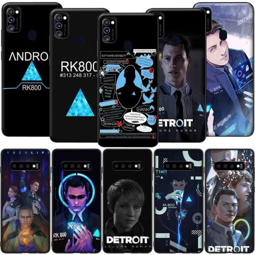 GX57 Detroit Become Human Case for Samsung A6 A7 A8 Plus A9 A10 A20 A30 A40 A50 A60 A70 A01 EU A11 A21S A31 A41