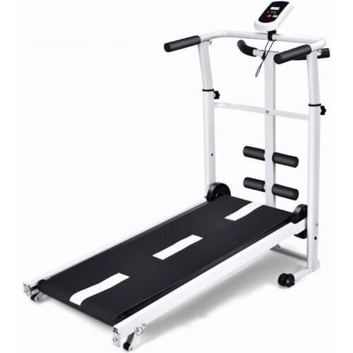 Mechanical Treadmill With Handrail Walking Machine Multifunctional Sit Up Home Running Machine Indoor Fitness Equipment 8003