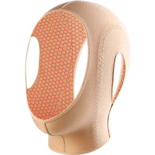 Traceless Washable Reusable Massager Anti Wrinkle V Face Breathable Shaper Slimming Tool Belt Facial Lifting Bandage Double Chin