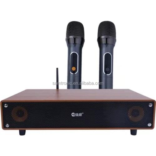 Samtronic new hot Home Karaoke machine wireless blue_tooth karaoke Speaker android TV Box soundbar