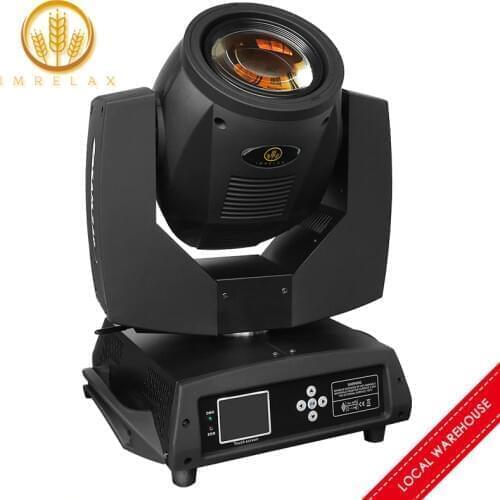 IMRELAX Sharpy Beam 230W 7R Moving Head with G-Clamp Base Fast Silent Stage Disco Light