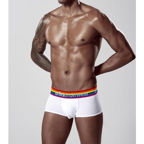 [Ready Stock] Brand Men Underwear Boxer Cotton Male Panties Cueca Tanga Comfortable Underpants Mens Shorts Calzoncillo Hombre