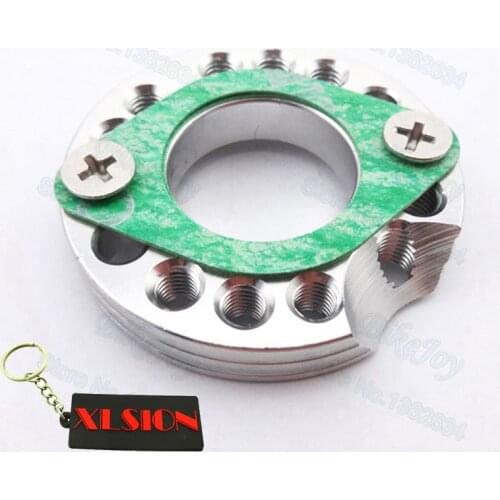 26mm Silver Spinner Plate Adaptor Carb Adjuster Carburetor Inlet Manifold For Monkey Dax Dirt Pit Bike Atv Quad