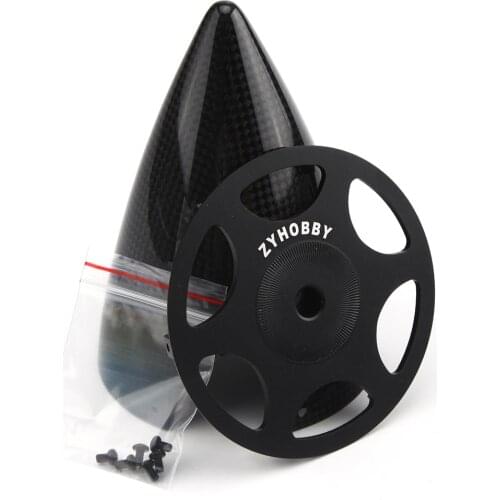 Carbon Fiber Spinner For 2 Blades porp Fixed Wing Gas RC Airplane 2.75" 3"