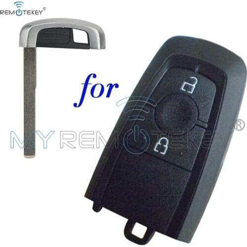 Remtekey HC3T-15K601-DB Smart key case 2 button for Ford EcoSport 2018